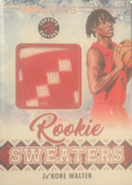 RSW-JKW Ja'Kobe Walter 2024-25 Hoops Winter - Rookie Sweaters
