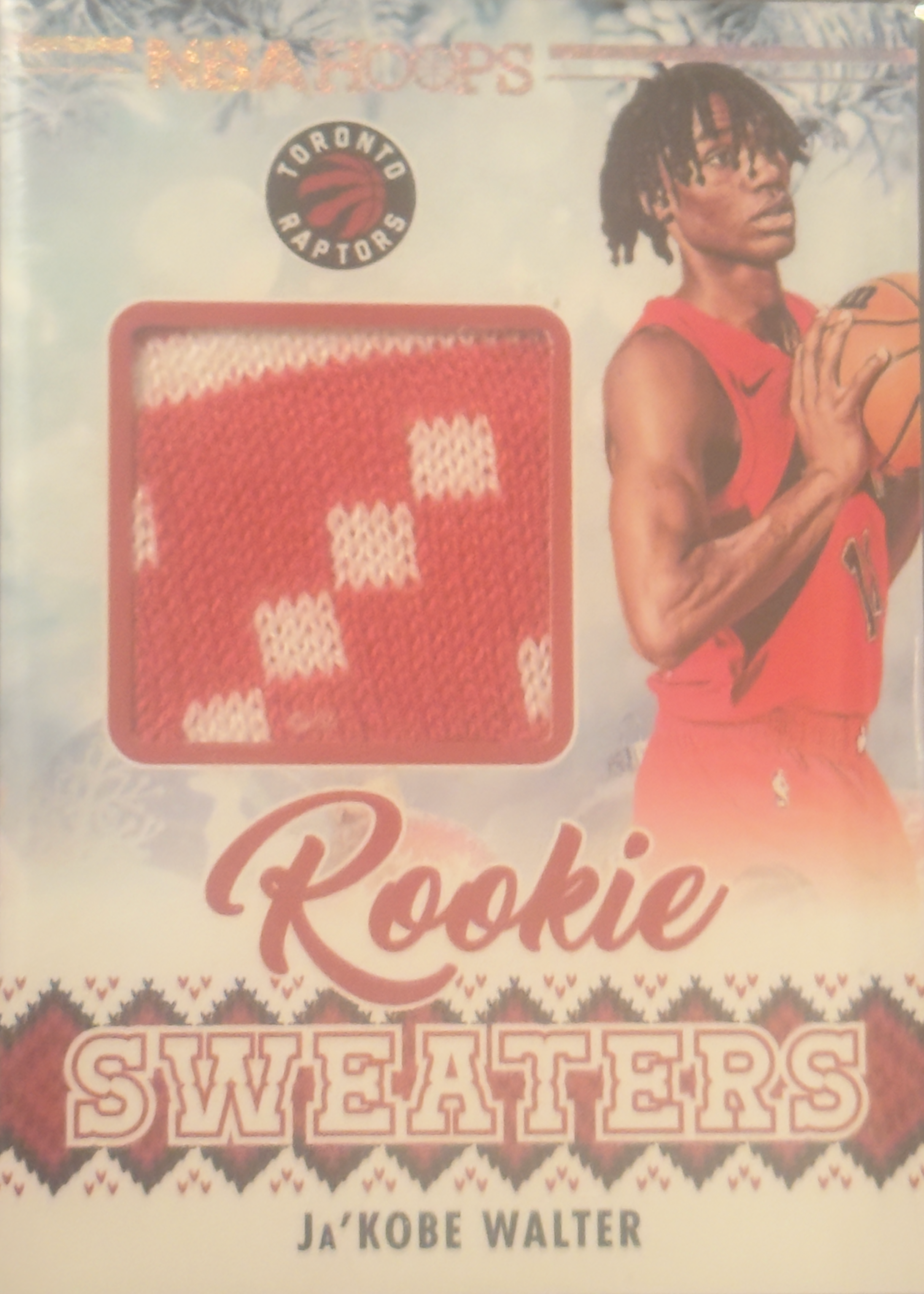 RSW-JKW Ja'Kobe Walter 2024-25 Hoops Winter - Rookie Sweaters
